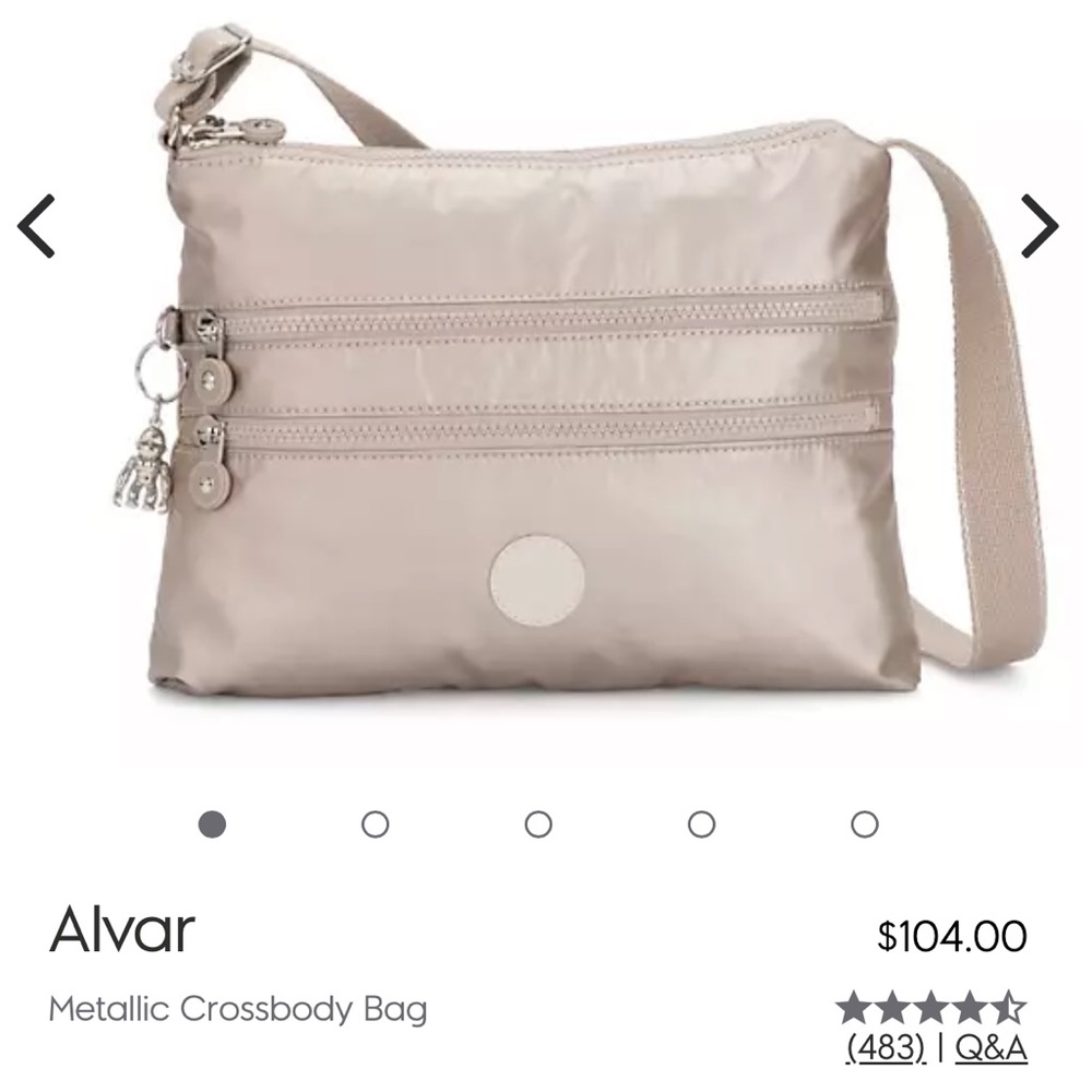 Kipling Alvar metallic crossbody bag! ⭐️